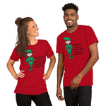 Elf Cheer Short-Sleeve Unisex T-Shirt funny seasonal