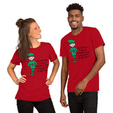 Elf Cheer Short-Sleeve Unisex T-Shirt funny seasonal