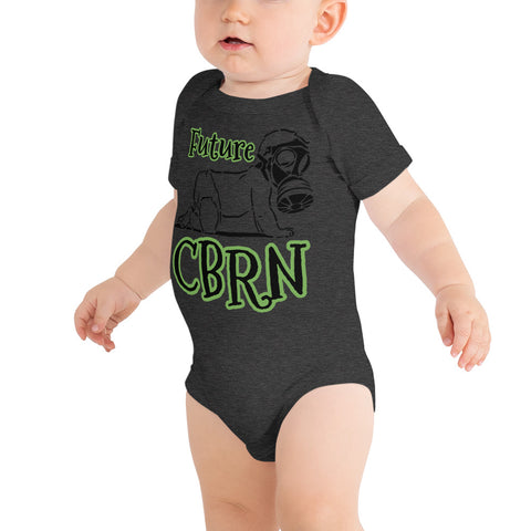 Future CBRN baby bodysuit funny
