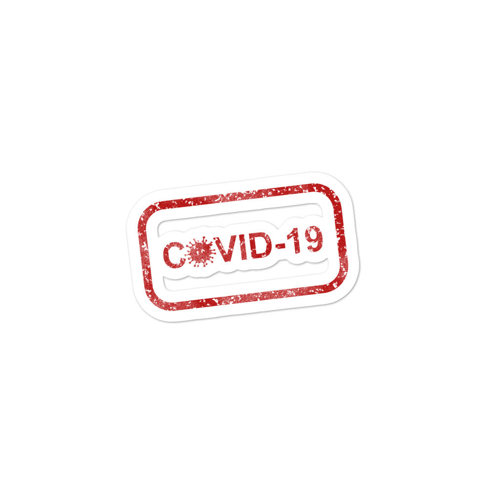 COVID Bubble-free stickers accessories