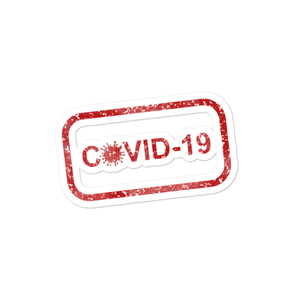 COVID Bubble-free stickers accessories