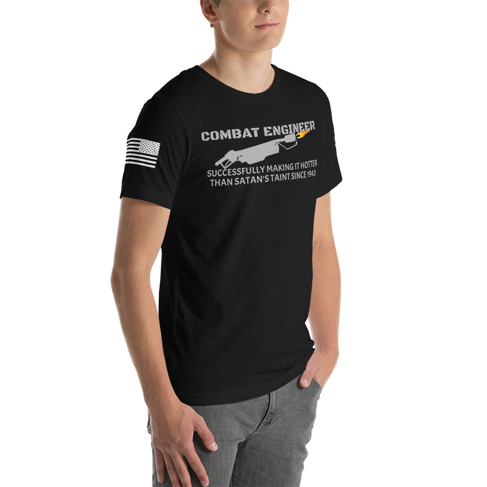 Engineer Satan's Taint Military T