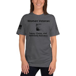 Woman Veteran military T-Shirt