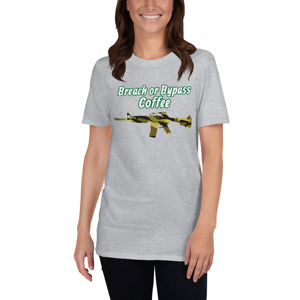 BorB Coffee Rifle Short-Sleeve Unisex T-Shirt