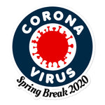 Spring Break COVID Bubble-free stickers accessories