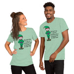 Elf Cheer Short-Sleeve Unisex T-Shirt funny seasonal