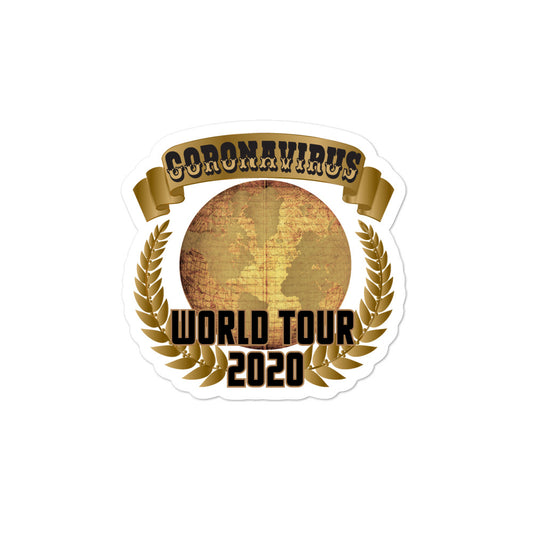 COVID World Tour stickers accessories