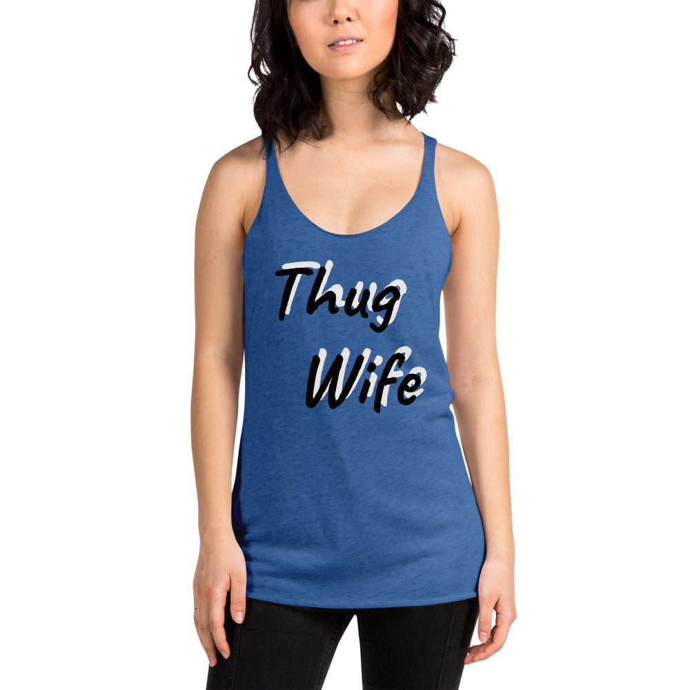 Thug Wife Women's Racerback Tank Dive Bar