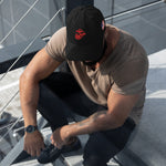 USMC & Flag Distressed Hat accessories