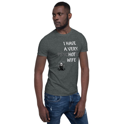 Hot Wife Short-Sleeve Unisex T-Shirt funny