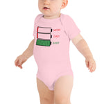 Recharge baby bodysuit funny