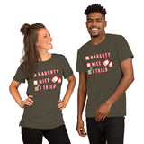 Naughty Nice Short-Sleeve Unisex T-Shirt funny seasonal