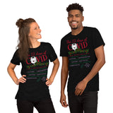 12 Days of Covid Short-Sleeve Unisex T-Shirt funny seasonal