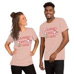 Naughty Nice Short-Sleeve Unisex T-Shirt funny seasonal