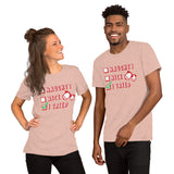 Naughty Nice Short-Sleeve Unisex T-Shirt funny seasonal