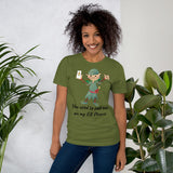 Elf Phone Short-Sleeve Unisex T-Shirt funny seasonal