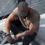 USMC & Flag Distressed Hat accessories