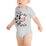 Milk Drunk baby bodysuit funny