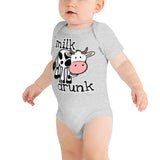 Milk Drunk baby bodysuit funny