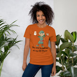 Elf Phone Short-Sleeve Unisex T-Shirt funny seasonal