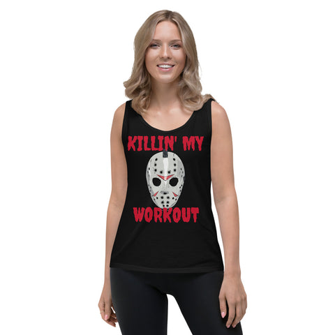 Jason Workout Ladies' Tank seasonal funny