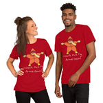 Arms Down Short-Sleeve Unisex T-Shirt funny seasonal
