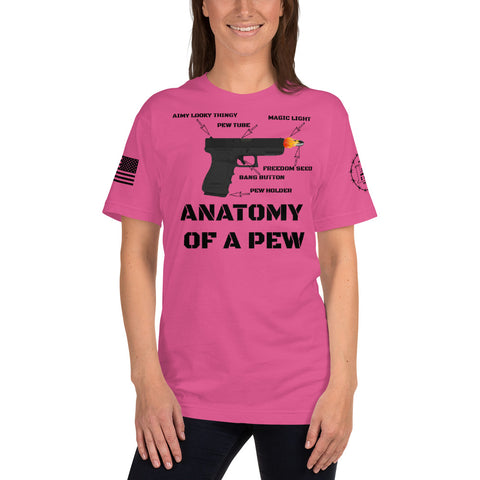 Anatomy of a Pew T-Shirt military funny