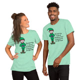 Elf Cheer Short-Sleeve Unisex T-Shirt funny seasonal
