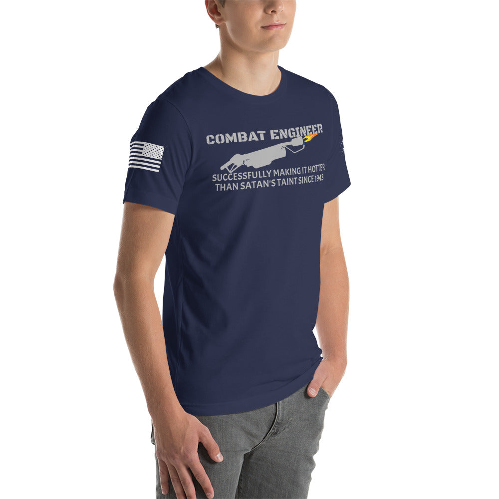 Engineer Satan's Taint Military T