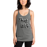 Thug Wife Women's Racerback Tank Dive Bar