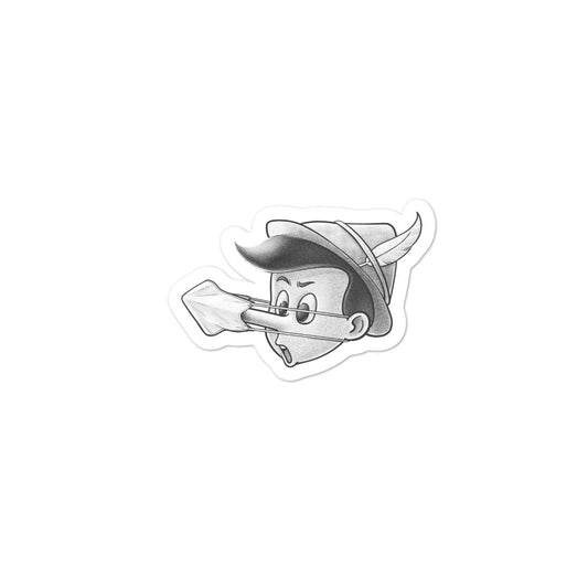 COVID Pinocchio stickers accessories