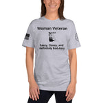 Woman Veteran military T-Shirt