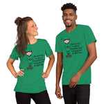 Elf Cheer Short-Sleeve Unisex T-Shirt funny seasonal