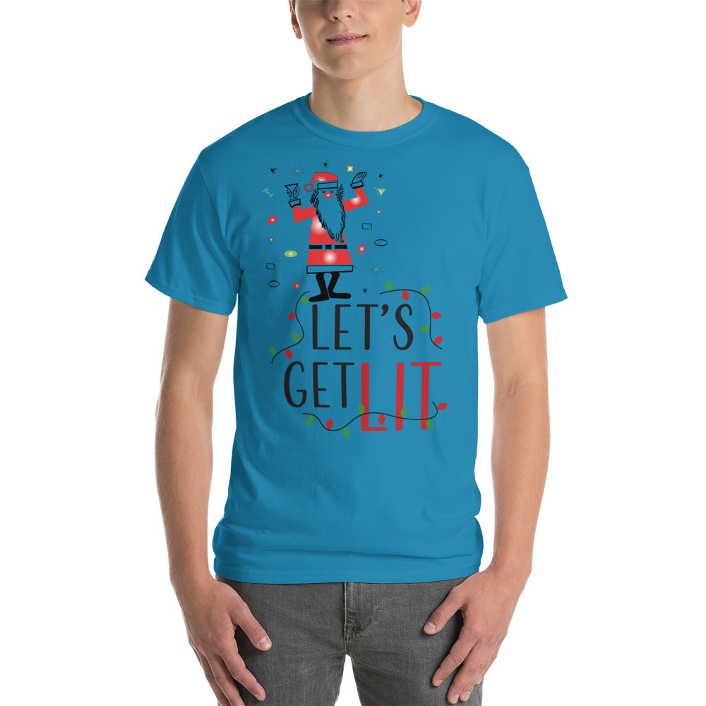 Get Lit Short Sleeve T-Shirt funny seasonal