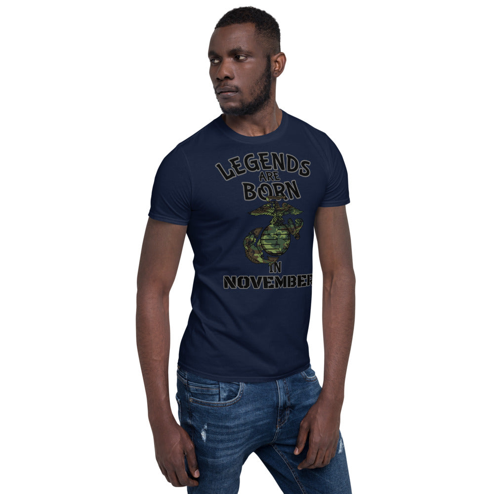 Legends November USMC Short-Sleeve Unisex T-Shirt military