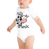 Milk Drunk baby bodysuit funny