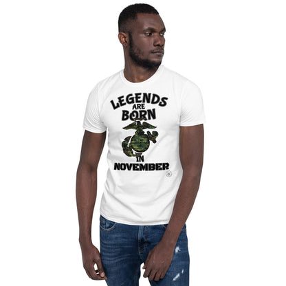 Legends November USMC Short-Sleeve Unisex T-Shirt military