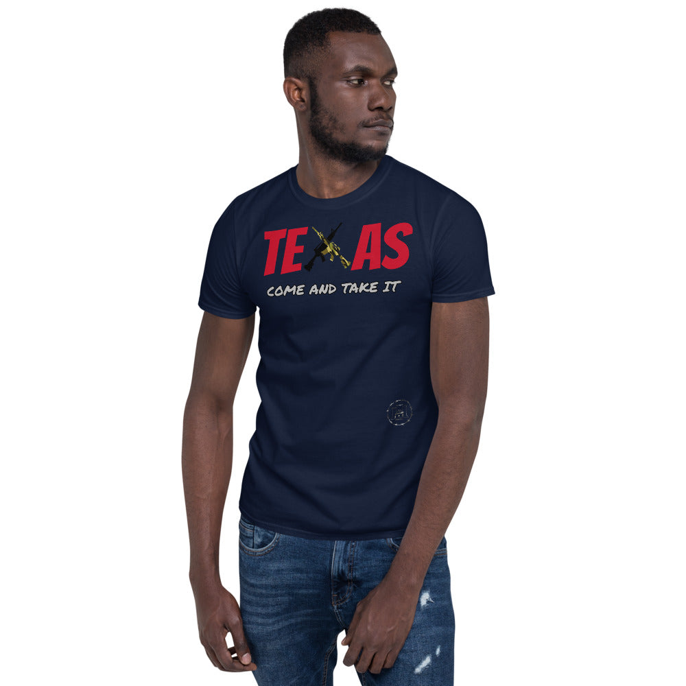 Texas Come & Take It Short-Sleeve Unisex T-Shirt military