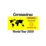 COVID World Tour Bubble-free stickers accessories