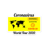 COVID World Tour Bubble-free stickers accessories