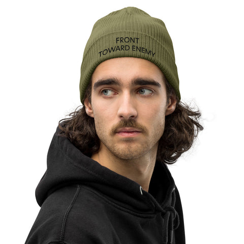Claymore 2 Organic ribbed beanie military accessories