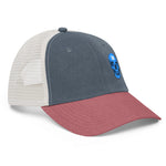 BorB Blue Skull Pigment-dyed cap accessories