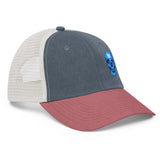 BorB Blue Skull Pigment-dyed cap accessories