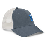 BorB Blue Skull Pigment-dyed cap accessories