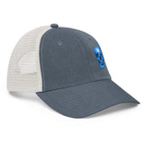 BorB Blue Skull Pigment-dyed cap accessories