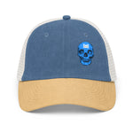 BorB Blue Skull Pigment-dyed cap accessories