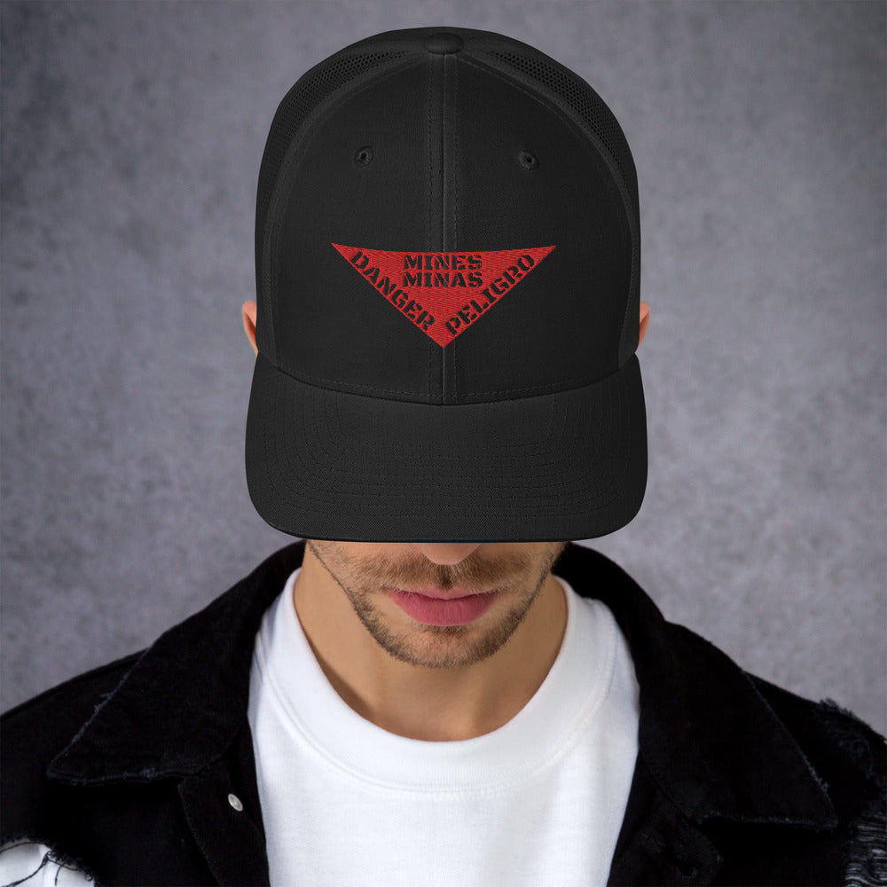 Landmine Minefield Trucker Cap accessories