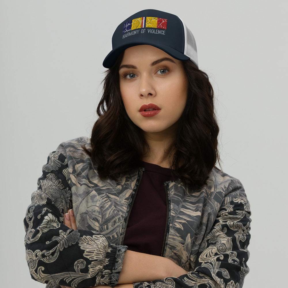 CAR Harmony of Violence Trucker Cap accessories