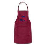 Adjustable Apron - burgundy