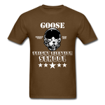 Goose Flight Ejection T-Shirt military - brown